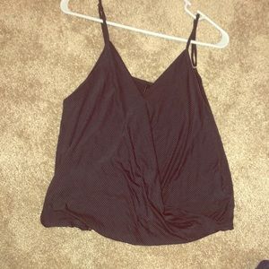 v-neck tank (blue and grey/green) never worn